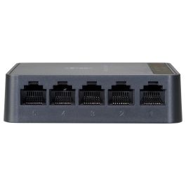 Level One Switch GEU-0822 No Administrado, 8 Puertos Gigabit Ethernet (10/100/1000 Mbps), Montaje en Pared/Escritorio, Negro