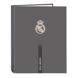 Carpeta de anillas Real Madrid C.F. Gris A4 26.5 x 33 x 4 cm Precio: 6.50000021. SKU: B178YHXMAR