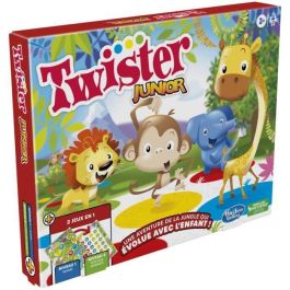 Twister junior - alfombra reversible 2 -on -1 evolutivo - juego de mesa junior - juegos de hasbro Precio: 37.79000005. SKU: B1JFE7MD6X