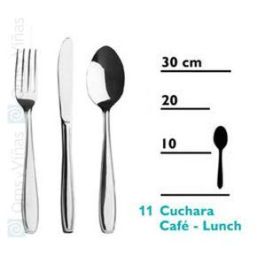 CRUZ DE MALTA Lucia Cucharita de Café de 140 mm, Cubiertos de Acero Inoxidable Grabado - Colección Lucia (Set de 12) Precio: 2.6983. SKU: B1GLSVSQ5A