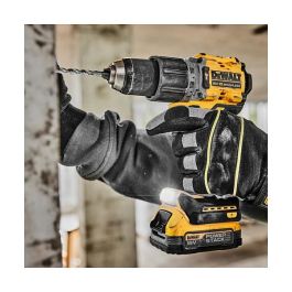 DeWalt Taladro Percutor Compacto 18V Powerstack Sin Escobillas Dcd805E2T-Qw con 2 Baterías y Cargador Incluidos