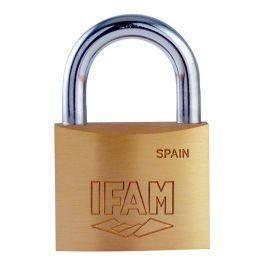 Ifam Candado K40 Latón 40mm con 2 Llaves Arco Normal Ifam Candado K40 Latón 40mm con 2 Llaves Arco Normal