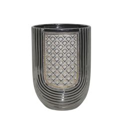 Jarron Glam DKD Home Decor Plateado Dorado 11 x 31 x 21 cm Precio: 23.59000028. SKU: S3030807