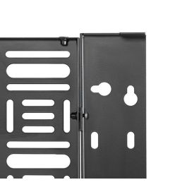 B-Tech BT7889 Bandeja de Almacenamiento AV de Liberación Rápida para Fijación Discreta de Equipos Detrás de Pantallas