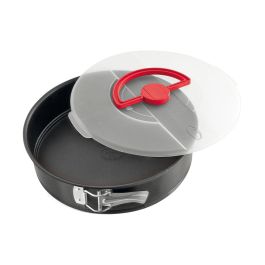 Dr. Oetker Bake & Go Molde desmontable Ø26x6,5cm con tapa, acero antiadherente y plástico, ideal para tartas Precio: 22.49999961. SKU: S7914023