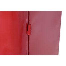 DKD Home Decor Botellero Vintage Rojo Blanco 44 x 151 x 70 cm