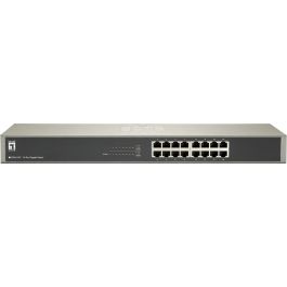 Level One Switch Gigabit 16 Puertos GSW-1657 No Administrado Montaje en Rack