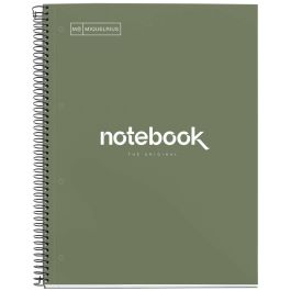 Miquelrius Cuaderno espiral emotions A4 microperforado 80 hojas 90g/m2 cuadro 5 mm tapa forrada