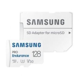 Samsung MB-MJ128KA/EU Tarjeta de Memoria microSDXC Pro Endurance 128GB U3 V30 100/40MB/s para Vigilancia 4K Ultra Resistente con Adaptador Precio: 26.94999967. SKU: S8103088