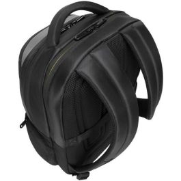 Targus Citygear Mochila para Portátil hasta 17.3 pulgadas, Resistente, Protección Dome, Compartimentos Tablet, Ergonómica, Negra