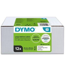 Etiquetas Dymo Label Writer 36X89 Mm Rl.260 Uds. Papel Blanco Direccion Value Pack 12 Rollos Precio: 142.49999995. SKU: B12YHHL9VR