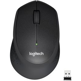 Logitech M330 Silent Plus Ratón Óptico Inalámbrico Silencioso, 1000 dpi, USB 2.4GHz, Ergonómico, 24 Meses Batería, Negro Precio: 26.98999985. SKU: S7727305