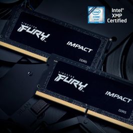 Kingston FURY Impact PnP 16GB 5600MT/s DDR5 CL40 SODIMM para Portátil