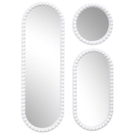 Home Deco Factory Juego de 3 Espejos Corfu Blanco Precio: 20.89000023. SKU: B18HLXQVSW