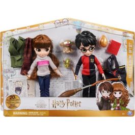 Wizarding World - Caja de muñecas Deluxe 20cm HARRY & HERMIONE