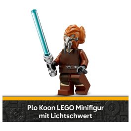 LEGO Star Wars Caza Estelar Jedi de Plo Koon 75400 Microfighter