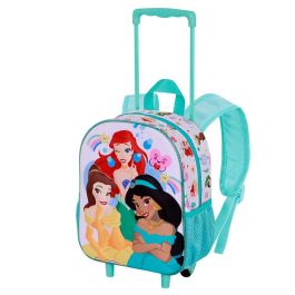 Mochila 3D con Ruedas Pequeña Rainbows Disney Princesas Multicolor Precio: 31.89000012. SKU: B1AH4H7ECP