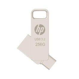 PNY HPFD206C-256 Unidad Flash USB 256 GB USB Type-A / Type-C 3.2 Gen 2 Plata 100 MB/s