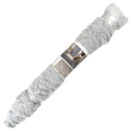 Home Deco Factory Alfombra Efecto Plata 120x170 cm Poliéster