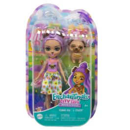 Enchantimals Muñeca Enchantimals City Penna Pug Y Trusty Hkn11 Muñeca con Mascota +4 años