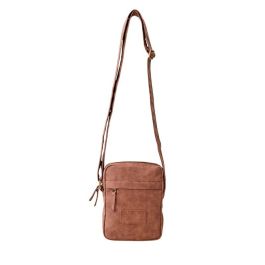 Bolso Bandolera Rip Curl Classic Leazard No Idea Pouch Marrón