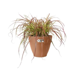 Elho Jardinera Redonda Vibia Campana 55 Marrón Ø 55 x H 47 cm exterior 100% reciclado