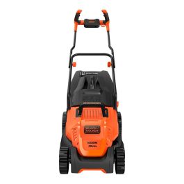 Black+Decker Cortacésped 1600W 38cm bemw471bh-qs, Sistema E-Drive, Bolsa 45L