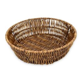 Inde Cesta de Pan Redonda de Polipropileno Reforzado - Colección My Bar - 25.5 x 6.8 cm (18 Unidades) Inde Cesta de Pan Redonda de Polipropileno Reforzado - Colección My Bar - 25.5 x 6.8 cm (18 Unidades)