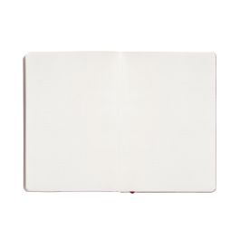 Cuaderno Con Gomilla Antartik Notes Tapa Blanda A5 Hojas Puntos Burdeos 80 Hojas 80 gr Fsc