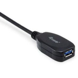 Equip Kabel USB-A 3.0 -> A Verl. St/Bu 5.00m 5Gbps akt.sw