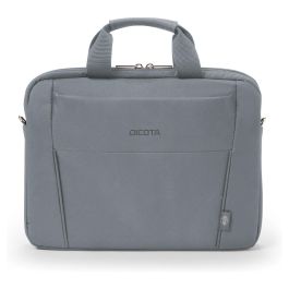 DICOTA Maletín Slim Case Base para portátiles de 11-12.5" (31.8 cm) Gris, Fabricado con Materiales Reciclados