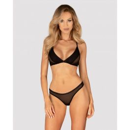 Conjunto de Lencería Obsessive Negro M/L