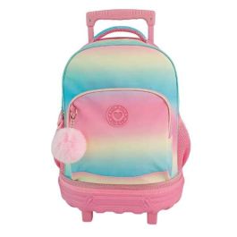 Toybags Mochila Trolley Compacto Doble Cuerpo Gran Capacidad Blin Blin Gradient Pink 44 x 34 x 24 cm