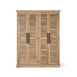 GINER Y COLOMER Armario de Madera de Mango Natural 190x150x50 cm Precio: 2056.9879. SKU: B1BY65S2VQ