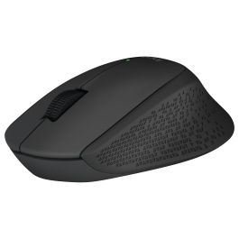 Logitech Wireless Mouse M280 Ratón Inalámbrico RF, Pila Alcalina, Negro