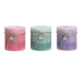 Vela Basicos DKD Home Decor Lila Rosa 15 x 15 x 15 cm (3 Unidades) Precio: 62.50000053. SKU: B1CBNHMR2C