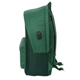 Mochila Safta Doble Para Portatil 15,6-' + Usb Resistente Agua Real Betis Balompie 440x310x180 mm Mochila Safta Doble Para Portatil 15,6-' + Usb Resistente Agua Real Betis Balompie 440x310x180 mm