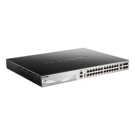 D-Link DGS-3130 Switch Gestionado L3 24 Puertos Gigabit Ethernet 4 Puertos SFP+ PoE 370W