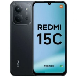 XIAOMI MZB0LIFEU Smartphone Redmi 15C, Pantalla 6,9" HD+, 4GB RAM, 256GB Almacenamiento, 4G, Midnight Black Precio: 119.50000051. SKU: B1K9AWXZ2E