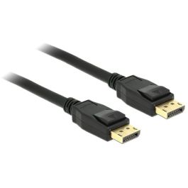 DeLOCK Cable DisplayPort 1.2a Macho/Macho 2m Negro 4K (3840x2160) Contactos chapados Oro