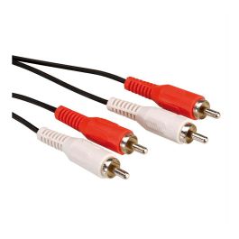 ROLINE 11.99.4338 Cable RCA Dúplex Macho a Macho 10 m Negro Precio: 23.78999997. SKU: B1H56SR3HJ