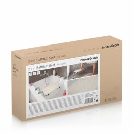 Asiento para Bañera Antideslizante 2 en 1 Seburett InnovaGoods Asiento para Bañera Antideslizante 2 en 1 Seburett InnovaGoods