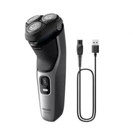 Philips Shaver Series 3000 S3143/00 - Afeitadora eléctrica Wet & Dry, cabezales 5D, cuchillas PowerCut, 60 min autonomía, negro/plata Philips Shaver Series 3000 S3143/00 - Afeitadora eléctrica Wet & Dry, cabezales 5D, cuchillas PowerCut, 60 min autonomía, negro/plata