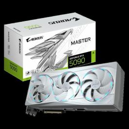 GIGABYTE Tarjeta Gráfica AORUS GeForce RTX 5090 MASTER ICE 32GB GDDR7