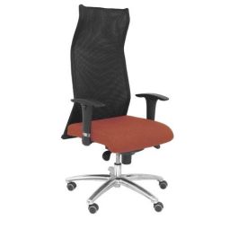 Sillon Piqueras Y Crespo Sahuco Direccion Uso Intensivo (8H) Brazos Regulables Mecanismo Sincro Respaldo Malla Transpirable Y Asiento Tapizado Bali Marron Precio: 494.99000045. SKU: S5702556