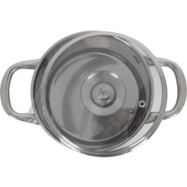 Cacerola Hermes 16 cm (1.8L) Acero Inoxidable con Tapa - Inde (6 Unidades)