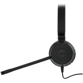 Jabra EVOLVE 30 II STEREO MS Auriculares de Diadema Binaurales Alámbricos USB para Oficina/Centro de Llamadas Negro