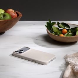 Apple MGJE4LL/A Funda iPhone 17 Pro Max MagSafe Piedra Caliza con Control de Cámara Protección Caídas y Arañazos