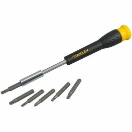 Stanley Destornillador Micro bit, Juego de 35 piezas, Hoja de Acero Cromo Vanadio, Mango Ergonómico para Control y Comodidad