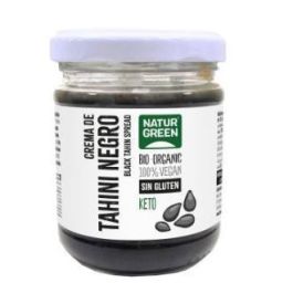 NATURGREEN Tahín Negro de Sésamo Tostado Ecológico 180g Sin Gluten Sin Lactosa para Recetas y Consumo Directo Precio: 5.5. SKU: B1DWH6ZRLK
